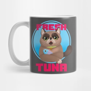 Fresh Tuna Cat Mug